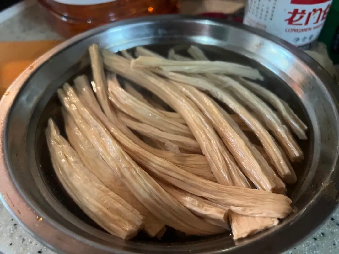 家政工准备的做饭食材